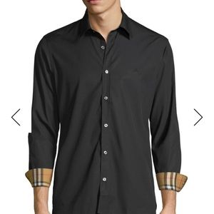 Men’s Burberry button down shirt size XL